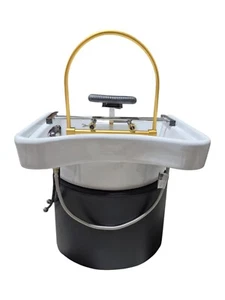 Electric-Free Head Spa Sink – Plumbing Required, Compatible with Massage Tables - Zdjęcie 1 z 3