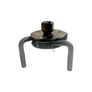 3-Jaw Adjustable Oil Filter Wrench, Oil Filter Removal Tool-Black - Picture 1 of 5