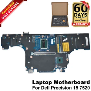 Dell Precision 7520 Motherboard with Xeon E3-1545M v5 2.9GHz DDR4 LA-E311P JYFWJ - Picture 1 of 7