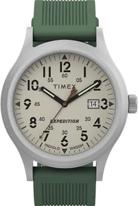 Orologio Timex TW4B30100 Uomo Expedition Acadia 40mm Cinturino Silicone Verde - Foto 1 di 2
