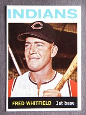 Fred Whitfield #367 Topps 1964 Baseball Card (Cleveland Indians) *VG