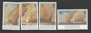 GUERNSEY - ALDERNEY 1992 300th Anniv. of the BATTLE of La Hoge ..set of 4 MNH - Bild 1 von 1