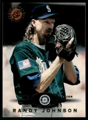1995 Randy Johnson #340 Seattle Mariners - Image 1 of 2