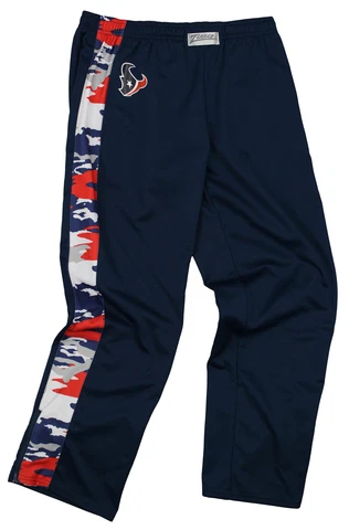 Zubaz Men's NFL Houston Texans Camo Print Stadium Pants Cover