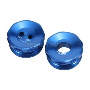 Tapas pernos horquilla delantera cubiertas para Kawasaki Ninja ZX-6R ZX6R 2013-2022 2021 - Imagen 1 de 5