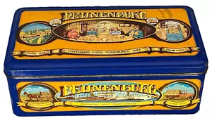 Lata de pan Peijnenburg Bakery vintage de 11 pulgadas de largo hecha en Italia Holanda holandesa - Imagen 1 de 9