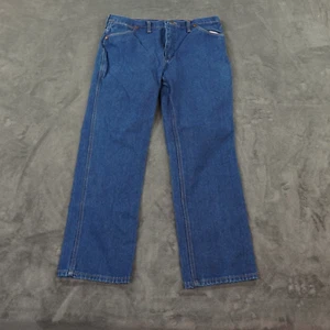 Vintage Wrangler Jeans Mens 38x30 Blue 912PW Pre Washed Regular Fit Cowboy Ride - Picture 1 of 10