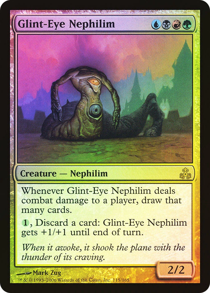 MTG FOIL Glint-Eye Nephilim  - Guildpact #115 - Image 1 of 1