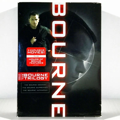 The Bourne Identity / Supremacy / Ultimatum Trilogy (3 Disc DVD, 2002-2007) - Image 1 of 4