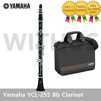 Clarinete Yamaha YCL-255 Bb Modelo Estudiante con Estuche 17 Llaves 6 Anillos - Seguimiento= Foto 1 de 4