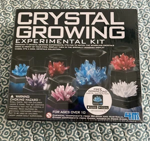 Crystal Growing Science Experimental Kit 4M Crystals Educational Gift Age 10 NEW - Picture 1 of 5