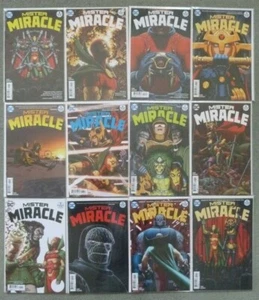 MISTER MIRACLE #1-12 SET..TOM KING/MITCH GERADS..DC 2018 1ST PRINT..VFN+..Mr - Picture 1 of 3