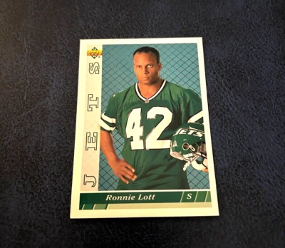 1993 Upper Deck Football Ronnie Lott #463 HOF Set Break NM - Image 1 of 2