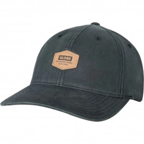 Globe Stamp Flexfit Dad Cap (Washed Black) SP100519 - Image 1 of 1