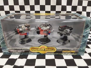 1/12 Scale Corvette Engine Set Ertl American Muscle 1957, 1967, 1997... - Picture 1 of 11