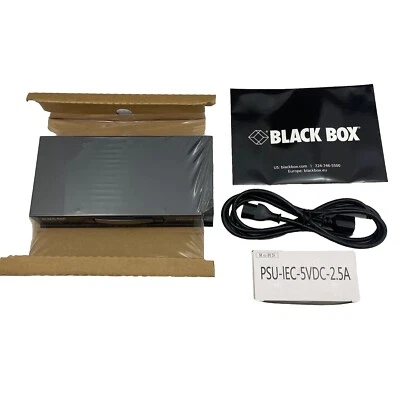 Black Box KV2004A 4-Port Wizard KVM ServSwitch - DVI Dual Link - New Sealed - Image 1 of 4