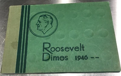 CENTAVO WAYTE RAYMOND ROOSEVELT VINTAGE COLECCIONABLE 1946-- ÁLBUM VACÍO/SIN MONEDAS Foto 1 de 4