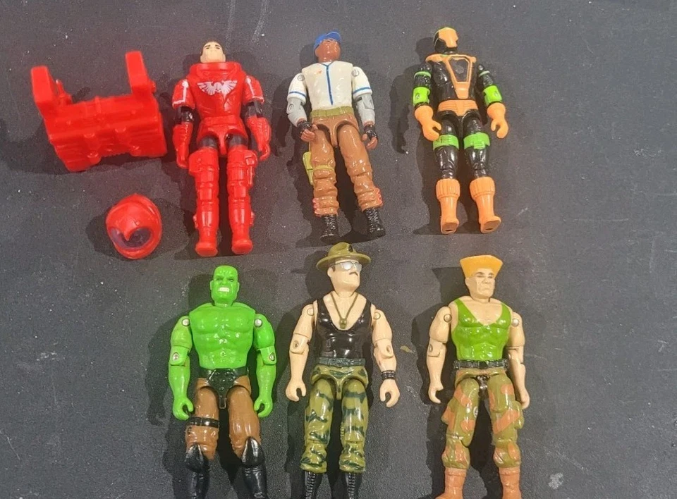LOTE DE 3,75 figuras de acción GI Joe Street Fighter vintage ARAH 80’s y 90’s Foto 1 de 4