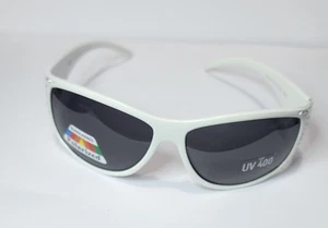 Women's Polarized Sunglasses with Rhinestones - White - Picture 1 of 3