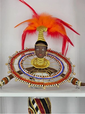 Fantasy Goddess of Africa Barbie Doll Bob Mackie International Beauty Collection - Image 1 of 4