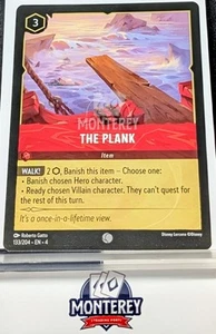 The Plank NM-MINT Disney Lorcana TCG non holo 133/204 EN4 - Picture 1 of 1
