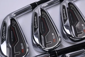 Taylormade RSi1 Irons / 4-PW+AW / Regular Flex Taylormade REAX 65 Shafts - Picture 1 of 7