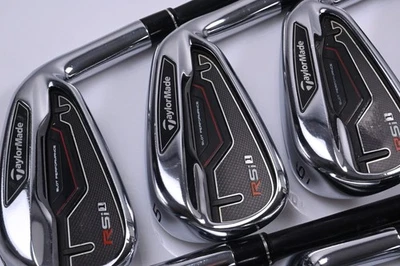 Taylormade RSi1 Irons / 4-PW+AW / Regular Flex Taylormade REAX 65 Shafts - Image 1 of 4