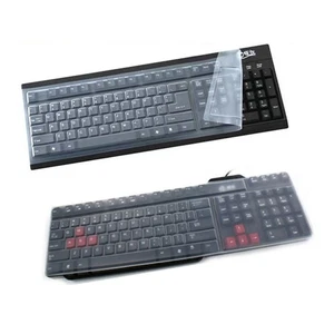 Silicone Keyboard Cover Keyboard Skin Protector Protective Film Keyboard Film - Afbeelding 1 van 11