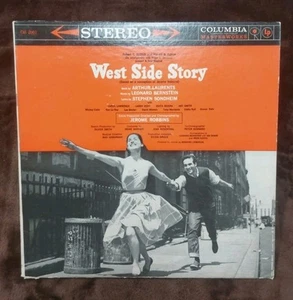 WEST SIDE STORY Original Broadway Cast 1957 Columbia OS-2001 Vinyl LP 6 eye - Picture 1 of 10
