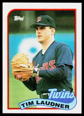 Tim Laudner, 1989 Topps, #239, Minnesota Twins, - Image 1 of 2