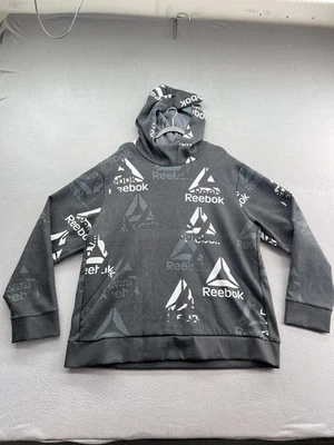 Reebok Hoodie Mens 3XL Pullover Athletic Sweatshirt All Over Print - Image 1 of 4
