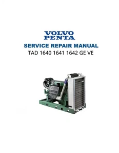Volvo Penta TAD1640 TAD1641 TAD1642 Manual de servicio | TAD GE VE | USB y enlace - Imagen 1 de 9