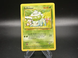 Bulbasaur - 44/102 Base Set - Pokémon TCG - Bild 1 von 2