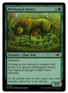 Bristlepack Sentry Outlaws of Thunder Junction FOIL #156 NM - Picture 1 of 1