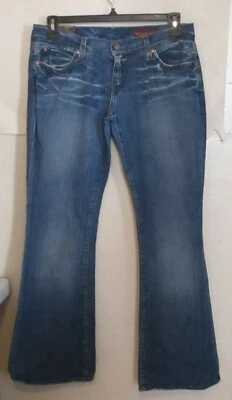 Blue 2 Made in California Jeans Stretch Flare Leg Size 30 x 30 USA j228 - Image 1 of 3