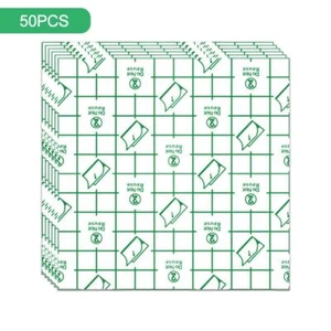 Waterproof Transparent Film Dressing Bandages 50pcs Clear Adhesive Tape for - Picture 1 of 6