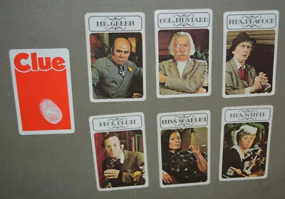 replacement parts - CLUE board game 1972 - You Pick - Image 1 of 4