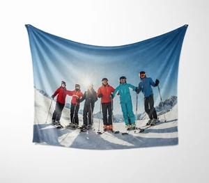 Upload Your Own Photo Custom Made Text Soft Warm Fleece Mink Blanket Decoration - Picture 1 of 6