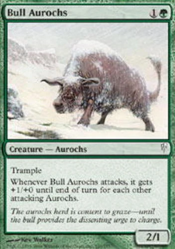 ColdSnap - Bull Aurochs - Foil - Image 1 of 1