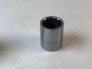 POWR-KRAFT 3/8 unidad 12pt zócalo, tamaño 11/16”, Serie 84W4847, Hecho en EE. UU. ROJO - Imagen 1 de 8