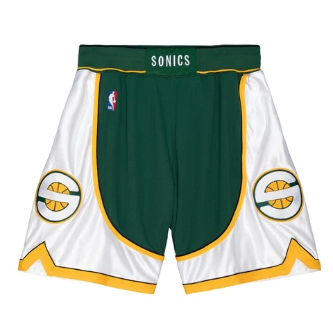 Mitchell & Ness NBA Authentic Road Shorts Seattle Supersonics 07-08 *NEW* Cover