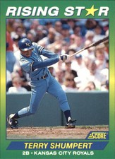 1992 Score 100 Rising Stars #44 Terry Shumpert
