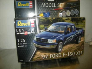 JUEGO 1:25 Revell Level 4 Ford F-150 XLT 1997 No. 07045 en embalaje original - Imagen 1 de 1