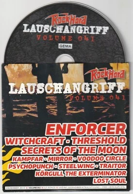 ✪ ROCK HARD LAUSCHANGRIFF #41/2015 METAL-MAGAZIN CD-SAMPLER NEUW. TOP NM-VG+ - Bild 1 von 3