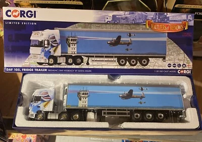 CORGI CC14122 FRESHLINC[RAF HOLBEACH] DAF 105 FRIDGE TRAILER SCALE 1:50 - Image 1 of 4