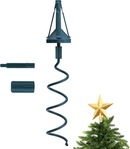 Christmas Tree Topper Holder, Universal Sturdy Twist on Tree Topper Holder Fits - Picture 1 of 12