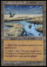 Magic the Gathering MTG Thalakos Lowlands (328) Tempest   LP