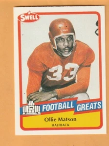 Ollie Matson Chicago Cardinals 1989 Swell Greats #93 San Francisco Dons 11A - Picture 1 of 2