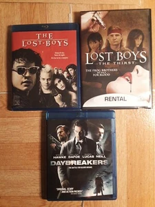 VAMPIRE Lot THE LOST BOYS Blu-ray The Thirst Blockbuster DVD rental DAYBREAKERS - Picture 1 of 10