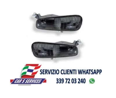 COPPIA DX + SX FANALI ANTERIORI LUCE DIURNA FRECCE FUME' FIAT PUNTO EVO